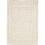Tappeto Kilim Afghanistan Geometrico Crema Beige 124x172 Cm