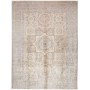 Tappeto Mamlouk Pakistan Geometrico Grigio Argento Beige 242x345 Cm