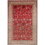 Tappeto Tabriz Persia Floreale Rosso Beige 230x345 Cm