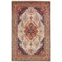 Tappeto Tabriz Persia Floreale Crema Terracotta 198x303 Cm