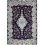 Tappeto Kashmar Persia Floreale Blu Navy Azzurro Cielo 216x322 Cm