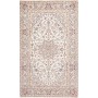 Tappeto Kashan Persia Floreale Avorio Blu 195x324 Cm