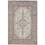 Tappeto Kashan Persia Floreale Avorio Beige 198x298 Cm