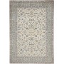 Tappeto Kashan Persia Floreale Crema Blu 273x388 Cm