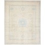 Tappeto Mamlouk Pakistan Medaglione Azzurro Cielo Beige 245x298 Cm