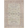 Tappeto Kashan Persia Floreale Crema Blu 250x350 Cm