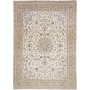 Tappeto Kashan Persia Medaglione Crema Blu 300x427 Cm