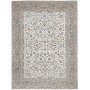 Tappeto Kashan Persia Floreale Crema Blu 235x310 Cm