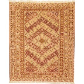 Tappeto Nakhunak Pakistan 156x186 Beige Crema T