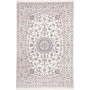 Tappeto Nain Kashmar Persia Floreale Crema Blu 195x300 Cm