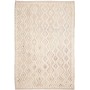 Tappeto Kilim Afghanistan Geometrico Beige Tortora 200x296 Cm