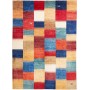 Tappeto Mosaic Pakistan Astratto Rosso Blu 243x337 Cm