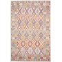 Tappeto Kilim Afghanistan Geometrico Multicolore Grigio 203x304 Cm