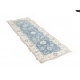 Tappeto Kazak Afghanistan 65x171 Blu Avio Crema