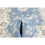 Tappeto Kazak Afghanistan 65x171 Blu Avio Crema