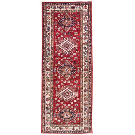 Tappeto Kazak Fine Pakistan 79x205 Rosso Rubino