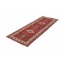 Tappeto Kazak Fine Pakistan 79x205 Rosso Rubino