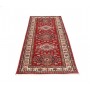 Tappeto Kazak Fine Pakistan 79x205 Rosso Rubino
