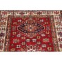 Tappeto Kazak Fine Pakistan 79x205 Rosso Rubino
