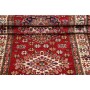 Tappeto Kazak Fine Pakistan 79x205 Rosso Rubino