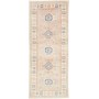 Tappeto Kazak Afghanistan 81x200 Beige Rosa Azz