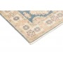 Tappeto Kazak Afghanistan 82x248 Blu Beige Terr