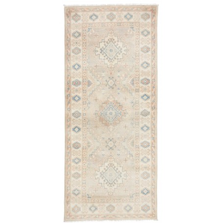 Tappeto Kazak Afghanistan 84x194 Beige Sabbia T