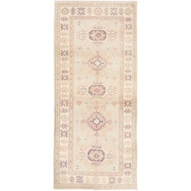 Tappeto Kazak Afghanistan 88x198 Grigio Beige R