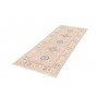 Tappeto Kazak Afghanistan 78x198 Grigio Chiaro