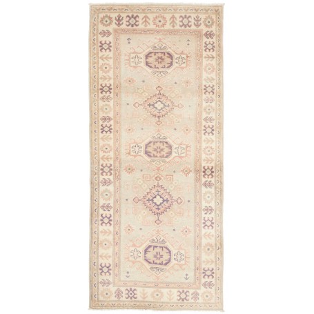 Tappeto Kazak Afghanistan 83x193 Grigio Beige C