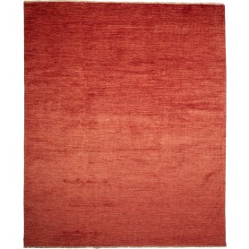 Shayan Pakistan Tinta Unita Rosso Terracotta Caldo 170x244 Cm