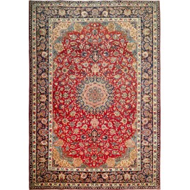 Nadjafabad 255x367 Cm Nadjafabad Persia Lana Cardata A Mano