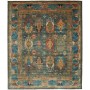 Tribal Pakistan Astratto Petrolio Arancio 253x295 Cm