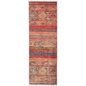 Rubin Pakistan Geometrico Rosso Blu 82x247 Cm