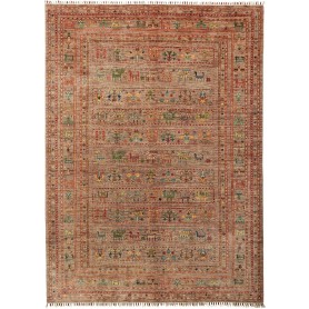 Rubin Pakistan Astratto Marrone Multicolore 173x236 Cm