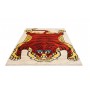 Tappeto Gabbeh Marrakech Pakistan 159x220 Rosso