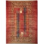 Siva Pakistan Tribale Rosso Terracotta Blu Notte 266x360 cm