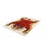Tappeto Gabbeh Marrakech Pakistan 160x219 Rosso