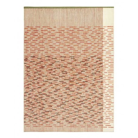 tappeto moderno GAN rug Backstitch Busy Brick