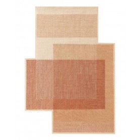 tappeto moderno GAN rug Canevas Geo Coral