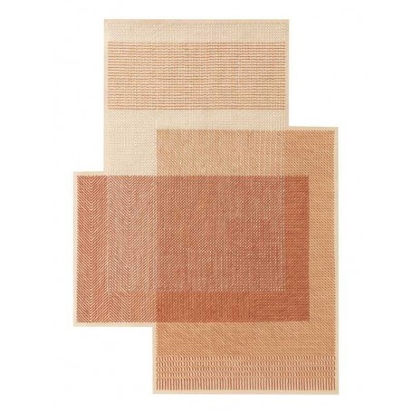 tappeto moderno GAN rug Canevas Geo Coral