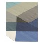tappeto moderno GAN rug Diamond Kilim Blue-Green