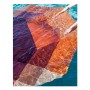 tappeto moderno GAN rug Diamond Kilim Orange-Wine 