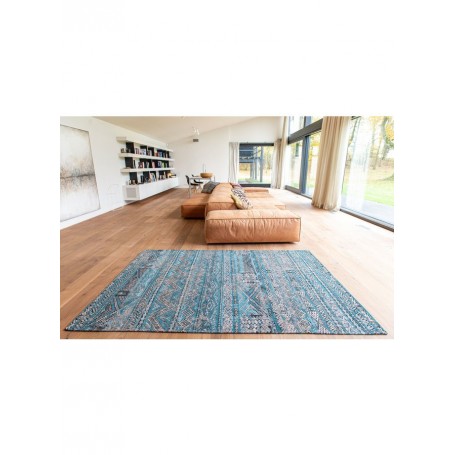 tappeto moderno Louis De Poortere Antiquarian Zemmuri Blue 9110