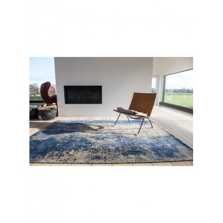 tappeto moderno Louis De Poortere Mad Men Abyss Blue 8629